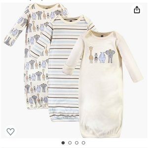 Hudson Baby cotton gown set